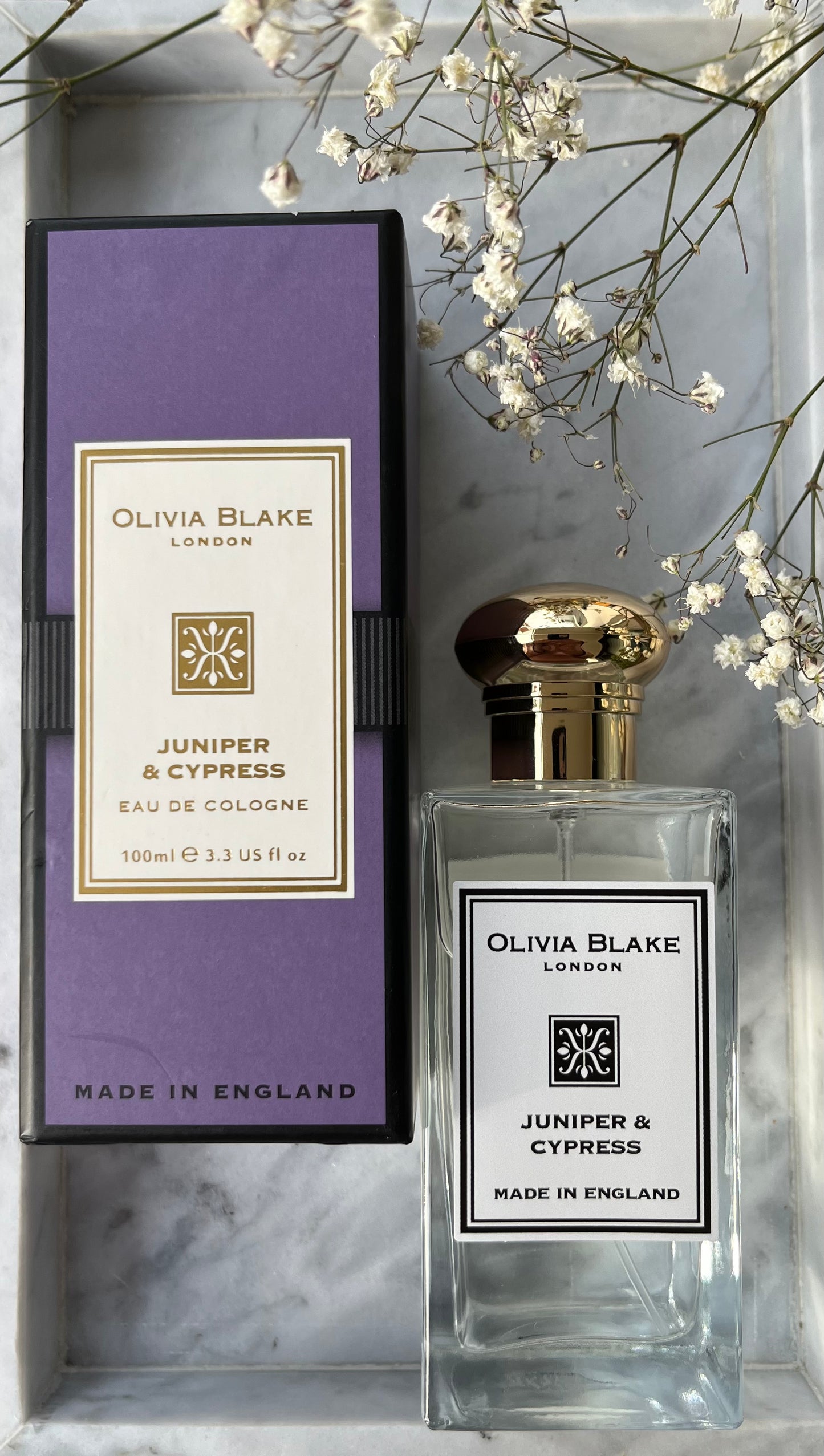 Olivia Blake Juniper Cypress Eau De Cologne 100Ml VERSAILLES