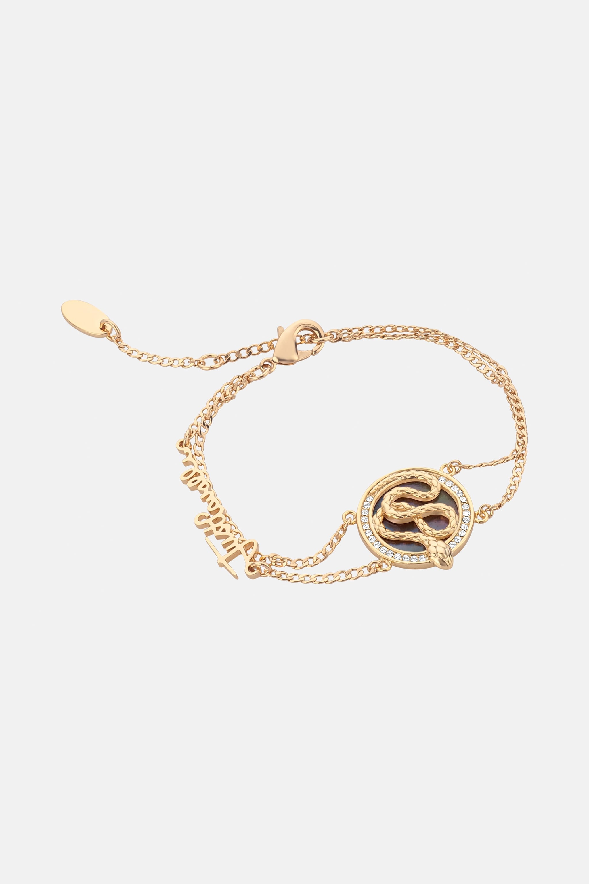 Roberto cavalli deals snake bracelet