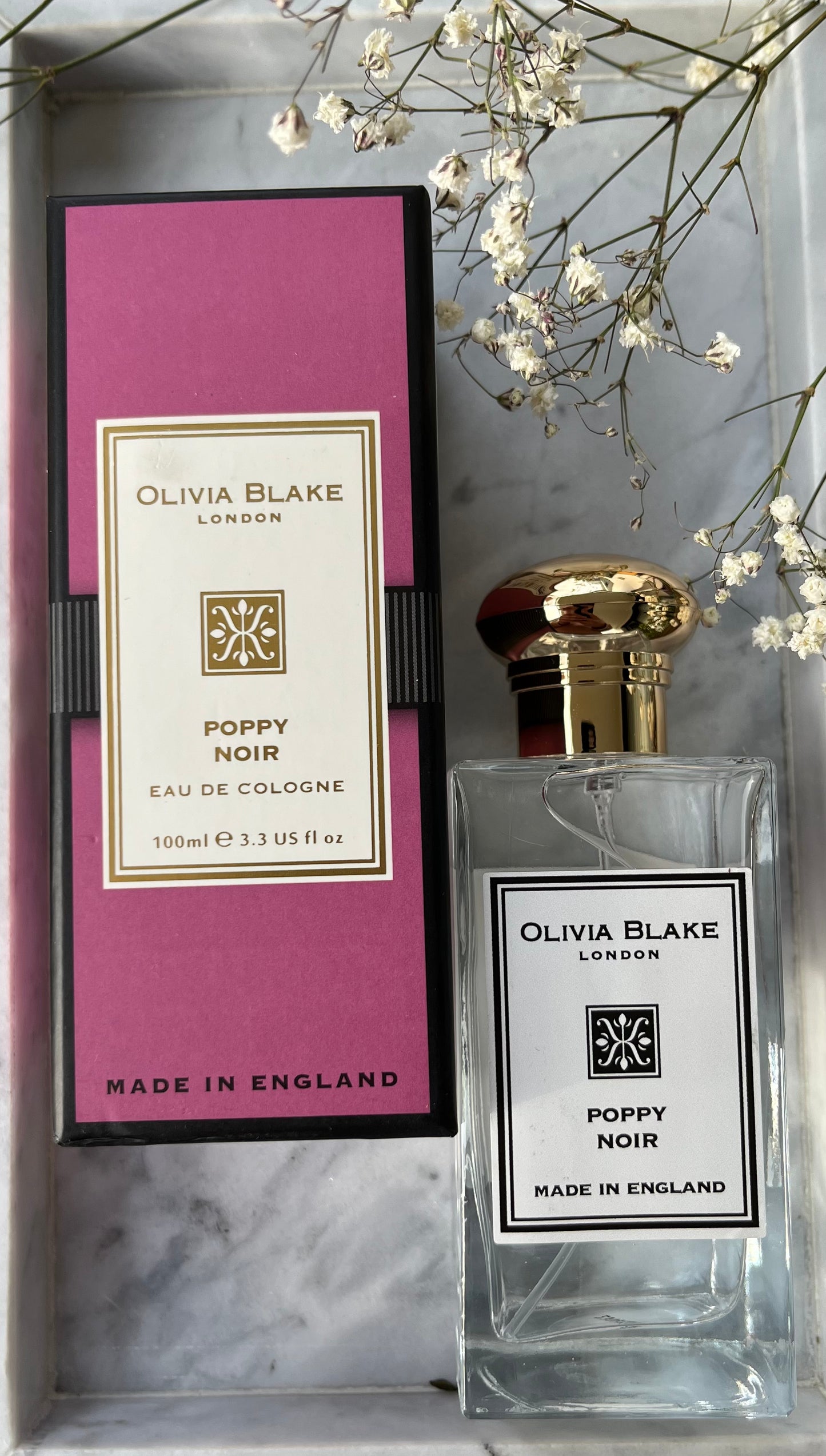 Olivia Blake Eau De Cologne 100ml  POPPY NOIR